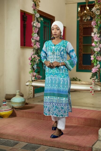 Ladonna 1PC - Printed Pret Lawn Fabric